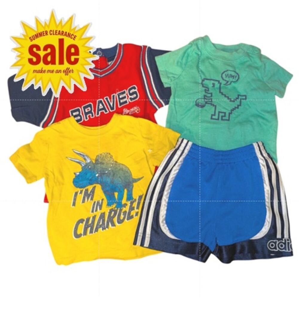 Boys 12 Month  Spring & Summer Bundle SUMMER CLEARANCE SALE - MAKE ME AN OFFER!